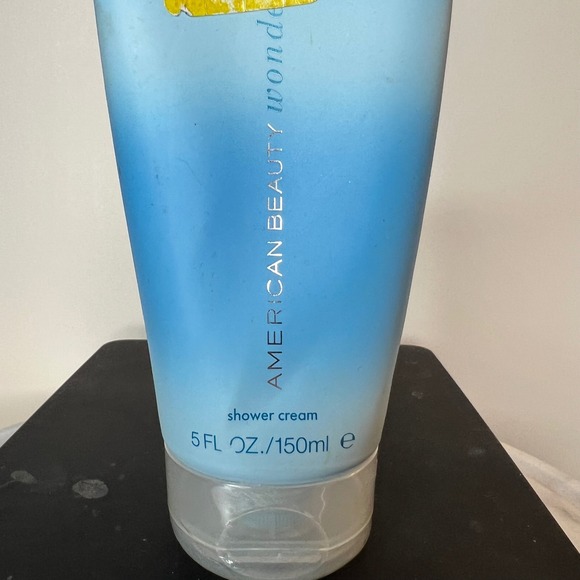 American Beauty Wonderful Shower Cream Body Cleanser 5oz 150ml Discontinued Rare - Picture 2 of 3